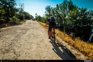 Trasee cu bicicleta MTB XC - Traseu MTB Medgidia - Poarta Alba - Murfatlar - Straja - Baraganu - Lanurile - Ciocarlia - Valea Dacilor - Medgidia (Canalul Dunare - Marea Neagra - Monumentul Tineretului de la Straja) de Andrei Vocurek