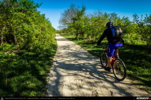 Trasee cu bicicleta MTB XC - Traseu MTB Pitesti - Argeselu - Jupanesti - Retevoiesti - Domnesti - Corbi - Jgheaburi - Pitesti (Biserica de lemn din Jupanesti, Manastirea Corbii de Piatra, Cula Druganescu, Vila Micescu) de Andrei Vocurek