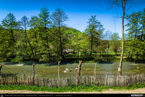 Trasee cu bicicleta MTB XC - Traseu MTB Pitesti - Argeselu - Jupanesti - Retevoiesti - Domnesti - Corbi - Jgheaburi - Pitesti (Biserica de lemn din Jupanesti, Manastirea Corbii de Piatra, Cula Druganescu, Vila Micescu) de Andrei Vocurek