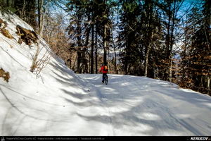 Trasee cu bicicleta MTB XC - Traseu MTB Muntii Bucegi: Sinaia - Cota 1400 - Sinaia (Schitul Sfanta Ana, Castelul Peles) de Andrei Vocurek