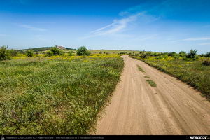 Trasee cu bicicleta MTB XC - Traseu MTB Cheile Dobrogei - Podisul Casimcei: Targusor - Gura Dobrogei - Sacele - Corbu - Navodari - Mamaia (Cheile Dobrogei, Pestera Casian, Pestera Liliecilor, Marea Neagra) de Andrei Vocurek