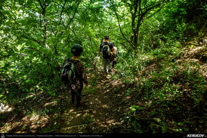 Trasee cu bicicleta MTB XC - Traseu MTB Cheile Dobrogei - Podisul Casimcei: Targusor - Gura Dobrogei - Sacele - Corbu - Navodari - Mamaia (Cheile Dobrogei, Pestera Casian, Pestera Liliecilor, Marea Neagra) de Andrei Vocurek