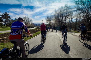 Trasee cu bicicleta MTB XC - Traseu SSP Bucuresti - Popesti-Leordeni - Postavari - Padurisu - Frumusani - Pasarea - Galbinasi - Podu Pitarului - Plataresti - Fundeni - Cernica - Bucuresti de Andrei Vocurek