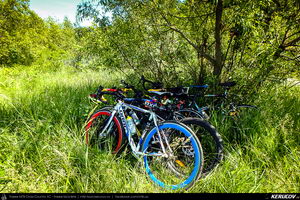 Trasee cu bicicleta MTB XC - Traseu SSP Bucuresti - Mihailesti - Iepuresti - Calugareni - 1 Decembrie - Bucuresti de Andrei Vocurek