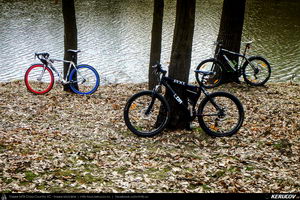 Trasee cu bicicleta MTB XC - Traseu SSP Bucuresti - Moara Domneasca - Ganeasa - Cozieni - Pasarea - Branesti - Vadu Anei - Fundeni - Tanganu - Cernica - Pantelimon - Bucuresti * de Andrei Vocurek