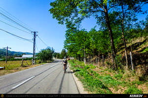 Trasee cu bicicleta MTB XC - Traseu MTB Poienile - Gura Bascei - Calvini - Slobozia - Corbu - Lera - Chiojdu - Basca Chiojdului: Casa cu Blazoane din Chiojdu si Cascada La Sipot de Andrei Vocurek