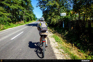 Trasee cu bicicleta MTB XC - Traseu MTB Poienile - Gura Bascei - Calvini - Slobozia - Corbu - Lera - Chiojdu - Basca Chiojdului: Casa cu Blazoane din Chiojdu si Cascada La Sipot de Andrei Vocurek
