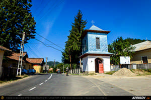 Trasee cu bicicleta MTB XC - Traseu MTB Poienile - Gura Bascei - Calvini - Slobozia - Corbu - Lera - Chiojdu - Basca Chiojdului: Casa cu Blazoane din Chiojdu si Cascada La Sipot de Andrei Vocurek