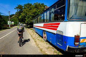 Trasee cu bicicleta MTB XC - Traseu MTB Poienile - Gura Bascei - Calvini - Slobozia - Corbu - Lera - Chiojdu - Basca Chiojdului: Casa cu Blazoane din Chiojdu si Cascada La Sipot de Andrei Vocurek