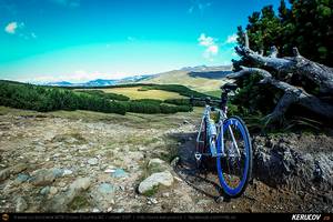 Trasee cu bicicleta MTB XC - Traseu SSP Muntii Bucegi: Sinaia - Cota 2000 - Piatra Arsa - Dichiu - Sinaia: drumetie si coborare cu bicicleta pe TransBucegi de Andrei Vocurek