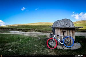 Trasee cu bicicleta MTB XC - Traseu SSP Muntii Bucegi: Sinaia - Cota 2000 - Piatra Arsa - Dichiu - Sinaia: drumetie si coborare cu bicicleta pe TransBucegi de Andrei Vocurek
