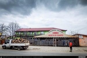 Trasee cu bicicleta MTB XC - Traseu SSP Bucuresti - Valea Dragului - Herasti - Dobreni - Copaceni - Adunatii-Copaceni - Bucuresti (Casa de piatra din Herasti - conacul Udriste Nasturel) de Andrei Vocurek