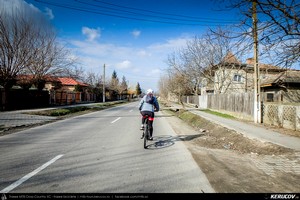 Trasee cu bicicleta MTB XC - Traseu SSP Bucuresti - Valea Dragului - Herasti - Dobreni - Copaceni - Adunatii-Copaceni - Bucuresti (Casa de piatra din Herasti - conacul Udriste Nasturel) de Andrei Vocurek
