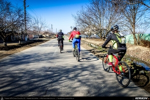 Trasee cu bicicleta MTB XC - Traseu SSP Bucuresti - Valea Dragului - Hotarele - Mironesti - Gradistea - Adunatii-Copaceni - Bucuresti (Schitul Mironesti si Conacul Radu Serban) de Andrei Vocurek
