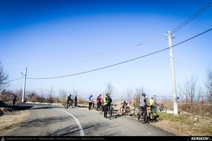 Trasee cu bicicleta MTB XC - Traseu SSP Bucuresti - Valea Dragului - Hotarele - Mironesti - Gradistea - Adunatii-Copaceni - Bucuresti (Schitul Mironesti si Conacul Radu Serban) de Andrei Vocurek