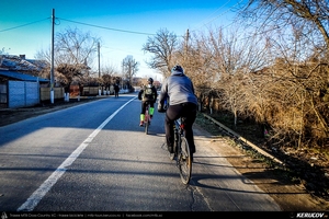 Trasee cu bicicleta MTB XC - Traseu SSP Bucuresti - Valea Dragului - Hotarele - Mironesti - Gradistea - Adunatii-Copaceni - Bucuresti (Schitul Mironesti si Conacul Radu Serban) de Andrei Vocurek