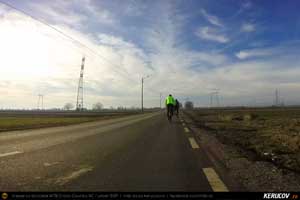 Trasee cu bicicleta MTB XC - Traseu SSP Bucuresti - Alunisu - 1 Decembrie - Varlaam - Gradistea - Calugareni - Adunatii-Copaceni - Bucuresti * de Andrei Vocurek