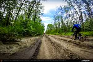 Trasee cu bicicleta MTB XC - Traseu SSP Bucuresti - Colibasi - Comana - Vlad Tepes - Gradistea - 1 Decembrie - Bucuresti (bujorul de padure in Parcul Natural Comana) de Andrei Vocurek