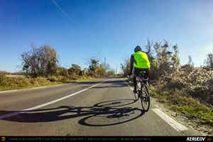 Trasee cu bicicleta MTB XC - Traseu SSP Bucuresti - Gradistea - Falastoaca - Isvoarele - Hotarele - Greaca - Prundu - Adunatii-Copaceni - Bucuresti (Conacul Gorski din Greaca) de Andrei Vocurek
