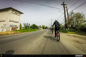 Trasee cu bicicleta MTB XC - Traseu SSP Bucuresti - Jilava - Magurele - Bragadiru - Clinceni - Domnesti - Darvari - Bucuresti de Andrei Vocurek