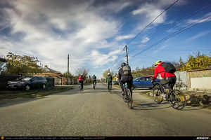 Trasee cu bicicleta MTB XC - Traseu SSP Bucuresti - 1 Decembrie - Novaci - Mihailesti - Stalpu - Calugareni - Adunatii-Copaceni - Bucuresti (Conacul Calinescu din Mihailesti) de Andrei Vocurek
