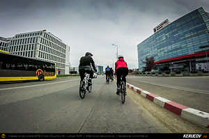 Trasee cu bicicleta MTB XC - Traseu SSP Bucuresti - Dimieni - Caciulati - Moara Vlasiei - Lipia - Merii Petchii - Moara Vlasiei - Dascalu - Tunari - Bucuresti de Andrei Vocurek