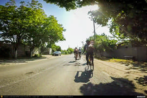 Trasee cu bicicleta MTB XC - Traseu SSP Bucuresti - 1 Decembrie - Gradistea - Comana - Vlad Tepes - Mogosesti - Jilava - Bucuresti (bujorul de padure in Parcul Natural Comana) de Andrei Vocurek