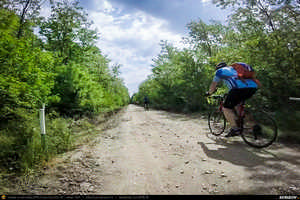 Trasee cu bicicleta MTB XC - Traseu SSP Bucuresti - 1 Decembrie - Gradistea - Comana - Vlad Tepes - Mogosesti - Jilava - Bucuresti (bujorul de padure in Parcul Natural Comana) de Andrei Vocurek