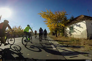 Trasee cu bicicleta MTB XC - Traseu SSP Bucuresti - Dascalu - Moara Vlasiei - Gradistea - Sitaru - Fierbinti-Targ - Sitaru - Moara Vlasiei - Caciulati - Balotesti - Dimieni - Tunari - Bucuresti de Andrei Vocurek