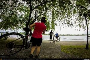 Trasee cu bicicleta MTB XC - Traseu SSP Bucuresti - Tunari - Balotesti - Tancabesti - Ciolpani - Silistea Snagovului - Gruiu - Lipia - Moara Vlasiei - Dascalu - Bucuresti (Padurea Snagov, Lacul Snagov) de Andrei Vocurek