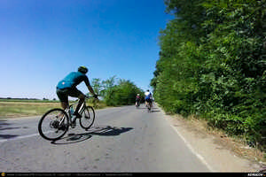 Trasee cu bicicleta MTB XC - Traseu SSP Bucuresti - Jilava - Magurele - Clinceni - Domnesti - Tantava - Zorile - Hobaia - Ogrezeni - Podisor si retur (Livada cu Lavanda) de Andrei Vocurek