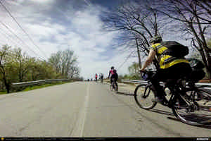 Trasee cu bicicleta MTB XC - Traseu SSP Bucuresti - Alunisu - Magurele - Ciorogarla - Bolintin-Deal - Tantava - Darvari - Clinceni - Magurele - Bucuresti: Manastirea Samurcasesti de Andrei Vocurek