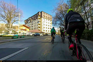 Trasee cu bicicleta MTB XC - Traseu SSP Bucuresti - Chiajna - Joita - Cosoba - Romanesti - Potlogi - Ulmi - Bolintin-Deal - Tantava - Darvari - Clinceni - Magurele - Bucuresti (Palatul Brancovenesc de la Potlogi) de Andrei Vocurek