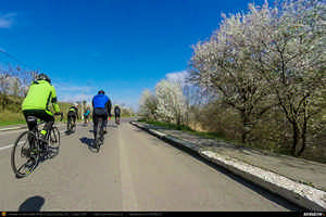 Trasee cu bicicleta MTB XC - Traseu SSP Bucuresti - Chiajna - Joita - Cosoba - Romanesti - Potlogi - Ulmi - Bolintin-Deal - Tantava - Darvari - Clinceni - Magurele - Bucuresti (Palatul Brancovenesc de la Potlogi) de Andrei Vocurek