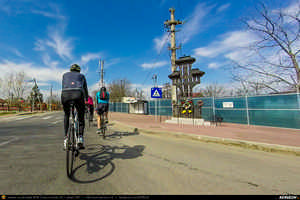 Trasee cu bicicleta MTB XC - Traseu SSP Bucuresti - Chiajna - Joita - Cosoba - Romanesti - Potlogi - Ulmi - Bolintin-Deal - Tantava - Darvari - Clinceni - Magurele - Bucuresti (Palatul Brancovenesc de la Potlogi) de Andrei Vocurek