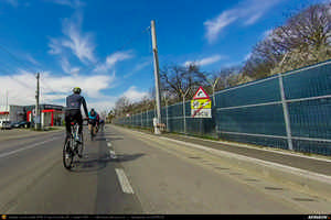 Trasee cu bicicleta MTB XC - Traseu SSP Bucuresti - Chiajna - Joita - Cosoba - Romanesti - Potlogi - Ulmi - Bolintin-Deal - Tantava - Darvari - Clinceni - Magurele - Bucuresti (Palatul Brancovenesc de la Potlogi) de Andrei Vocurek