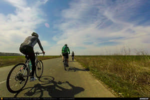 Trasee cu bicicleta MTB XC - Traseu SSP Bucuresti - Chiajna - Joita - Cosoba - Romanesti - Potlogi - Ulmi - Bolintin-Deal - Tantava - Darvari - Clinceni - Magurele - Bucuresti (Palatul Brancovenesc de la Potlogi) de Andrei Vocurek