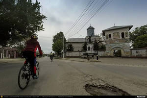 Trasee cu bicicleta MTB XC - Traseu SSP Bucuresti - Valea Dragului - Herasti - Hotarele - Isvoarele - Teiusu - Mironesti - Falastoaca - Gradistea - Adunatii-Copaceni - Bucuresti (Conacul Udriste Nasturel - Casa de Piatra din Herasti) de Andrei Vocurek