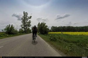 Trasee cu bicicleta MTB XC - Traseu SSP Bucuresti - Valea Dragului - Herasti - Hotarele - Isvoarele - Teiusu - Mironesti - Falastoaca - Gradistea - Adunatii-Copaceni - Bucuresti (Conacul Udriste Nasturel - Casa de Piatra din Herasti) de Andrei Vocurek