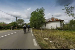 Trasee cu bicicleta MTB XC - Traseu SSP Bucuresti - Valea Dragului - Herasti - Hotarele - Isvoarele - Teiusu - Mironesti - Falastoaca - Gradistea - Adunatii-Copaceni - Bucuresti (Conacul Udriste Nasturel - Casa de Piatra din Herasti) de Andrei Vocurek