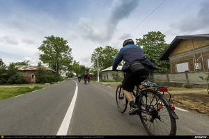 Trasee cu bicicleta MTB XC - Traseu SSP Bucuresti - Valea Dragului - Herasti - Hotarele - Isvoarele - Teiusu - Mironesti - Falastoaca - Gradistea - Adunatii-Copaceni - Bucuresti (Conacul Udriste Nasturel - Casa de Piatra din Herasti) de Andrei Vocurek