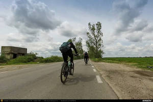Trasee cu bicicleta MTB XC - Traseu SSP Bucuresti - Valea Dragului - Herasti - Hotarele - Isvoarele - Teiusu - Mironesti - Falastoaca - Gradistea - Adunatii-Copaceni - Bucuresti (Conacul Udriste Nasturel - Casa de Piatra din Herasti) de Andrei Vocurek