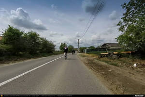 Trasee cu bicicleta MTB XC - Traseu SSP Bucuresti - Valea Dragului - Herasti - Hotarele - Isvoarele - Teiusu - Mironesti - Falastoaca - Gradistea - Adunatii-Copaceni - Bucuresti (Conacul Udriste Nasturel - Casa de Piatra din Herasti) de Andrei Vocurek
