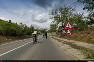 Trasee cu bicicleta MTB XC - Traseu SSP Bucuresti - Valea Dragului - Herasti - Hotarele - Isvoarele - Teiusu - Mironesti - Falastoaca - Gradistea - Adunatii-Copaceni - Bucuresti (Conacul Udriste Nasturel - Casa de Piatra din Herasti) de Andrei Vocurek