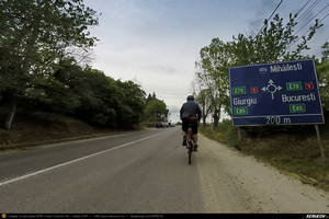 Trasee cu bicicleta MTB XC - Traseu SSP Bucuresti - Valea Dragului - Herasti - Hotarele - Isvoarele - Teiusu - Mironesti - Falastoaca - Gradistea - Adunatii-Copaceni - Bucuresti (Conacul Udriste Nasturel - Casa de Piatra din Herasti) de Andrei Vocurek