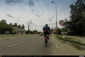 Trasee cu bicicleta MTB XC - Traseu SSP Bucuresti - Valea Dragului - Herasti - Hotarele - Isvoarele - Teiusu - Mironesti - Falastoaca - Gradistea - Adunatii-Copaceni - Bucuresti (Conacul Udriste Nasturel - Casa de Piatra din Herasti) de Andrei Vocurek