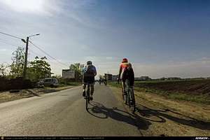 Trasee cu bicicleta MTB XC - Traseu SSP Bucuresti - Berceni - Dobreni - Varasti - Valea Dragului - Herasti - Hotarele - Crivat - Radovanu - Valea Popii - Chirnogi - Oltenita - Ulmeni si retur de Andrei Vocurek