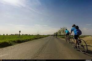 Trasee cu bicicleta MTB XC - Traseu SSP Bucuresti - Berceni - Dobreni - Varasti - Valea Dragului - Herasti - Hotarele - Crivat - Radovanu - Valea Popii - Chirnogi - Oltenita - Ulmeni si retur de Andrei Vocurek