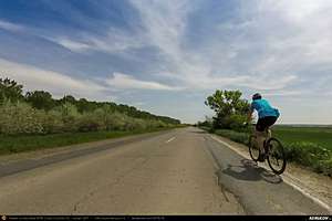Trasee cu bicicleta MTB XC - Traseu SSP Bucuresti - Berceni - Dobreni - Varasti - Valea Dragului - Herasti - Hotarele - Crivat - Radovanu - Valea Popii - Chirnogi - Oltenita - Ulmeni si retur de Andrei Vocurek