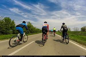 Trasee cu bicicleta MTB XC - Traseu SSP Bucuresti - Berceni - Dobreni - Varasti - Valea Dragului - Herasti - Hotarele - Crivat - Radovanu - Valea Popii - Chirnogi - Oltenita - Ulmeni si retur de Andrei Vocurek
